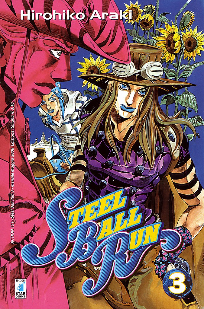 JoJo's Bizarre Adventure Part 7 - Steel Ball Run-Volume 3